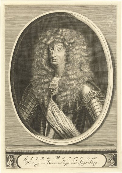 Portrait of George William, Duke of Brunswick-Lüneburg by Hendrik Causé